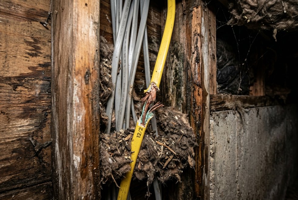 Hidden Winter Damage: What Rodents and Moisture Did to Your Wiring